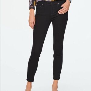 Ann Taylor LOFT Black Skinny Ankle Jeans